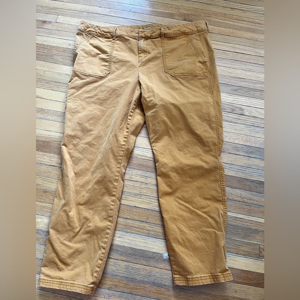 Old Navy Tan Pixie Cut  Cotton Blend